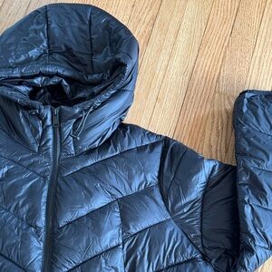 Bernardo packable puffer coat